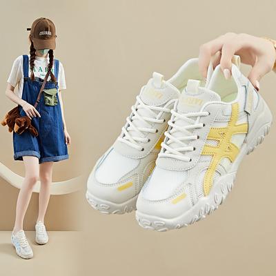 Новая корейская версия папиной обуви для женщин летом студенческие спортивные беговые сетчатые дышащие