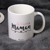 Mug - Cadeau Maestro - Je t'Aime Maman - Blanc - Céramique - Compatible Lave-vaisselle
