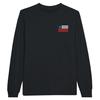 Длинная футболка - PIXELFORMA - Drapeau du Chili - Noir - Coupe Regular - Col classique