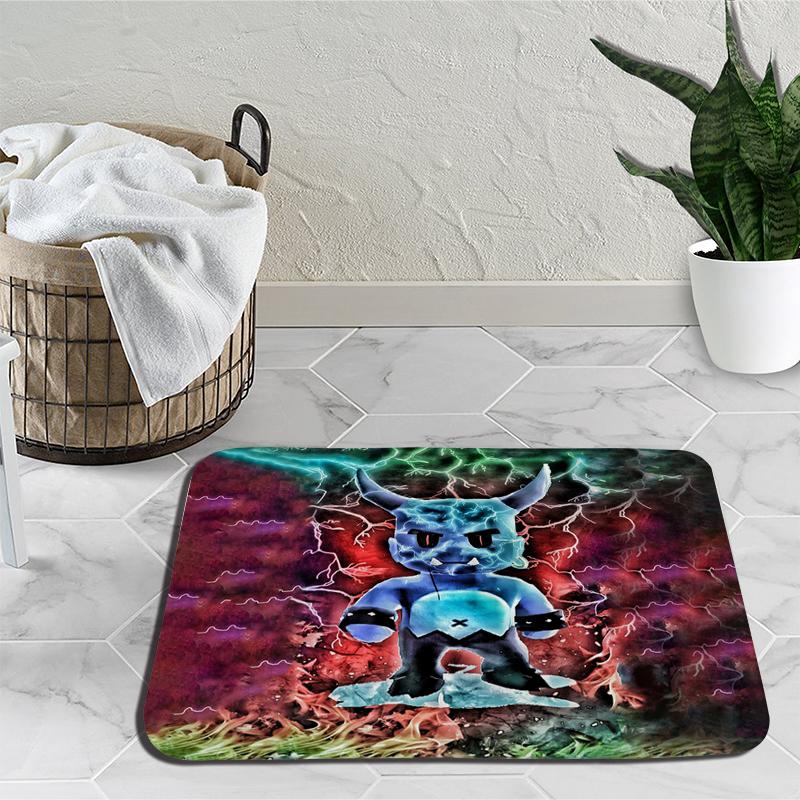 Ковер с героями мультфильмов Stumble Guys, ковер для игр, украшение для спальни, коврик для йоги, аниме, уличный ковер, нескользящий ковер, подарок на день рождения