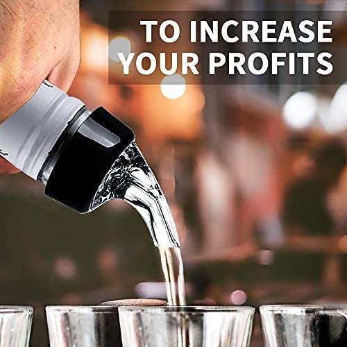 Автоматический мерный дозатор для бутылок - Quick Shot Spirit Measurer, дозатор для напитков, винных коктейлей, инструменты для домашнего бара - 1 унция/30 мл