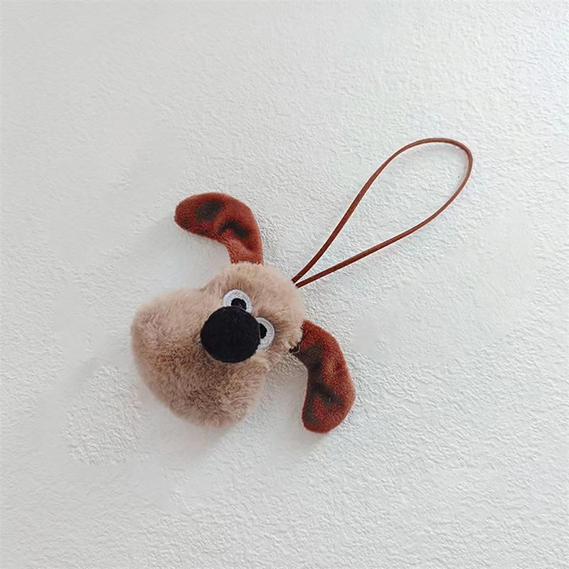 Милый мультяшный плюшевый кулон с изображением животного, брелок с набивным медведем и лягушкой, брелок с именем анти-потерянной метки, детская школьная сумка, кулон