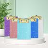 Creative Glitter Acrylic File Holder Clipboard Portable Writing Pad Memo Clip Student Board Pad Holder Office School Supplies