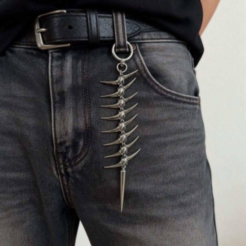 Metal Waist Chain Body Jewelry Wallet Keychain Gothic Jean Pant Chain For Women