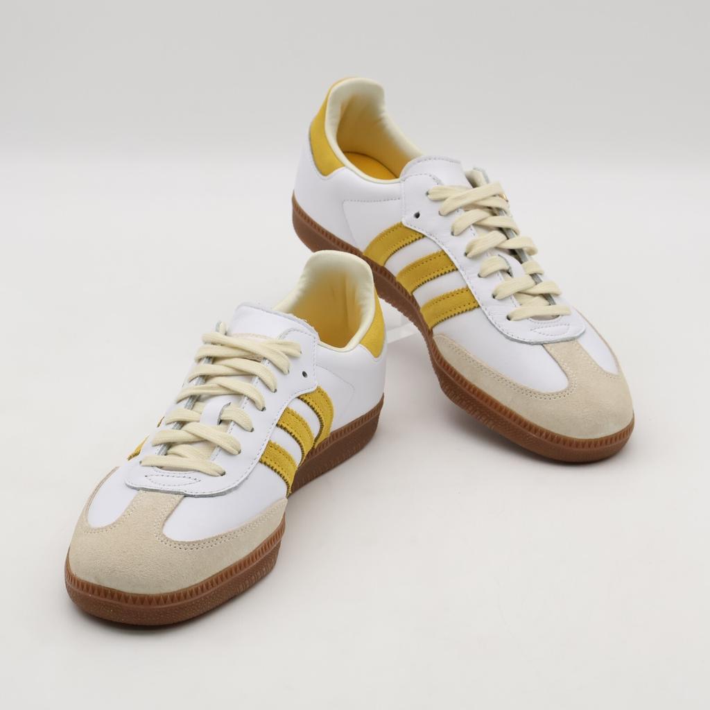 IF5661 Спортивные и Богатые adidas Originals Samba OG Белый Смелый Золотой Кремовый (Мужской)