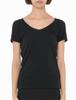 Short Sleeve Cut and Sew W Siren SS SweetHeart Black M [Ice Breaker] T-Shirt Women's