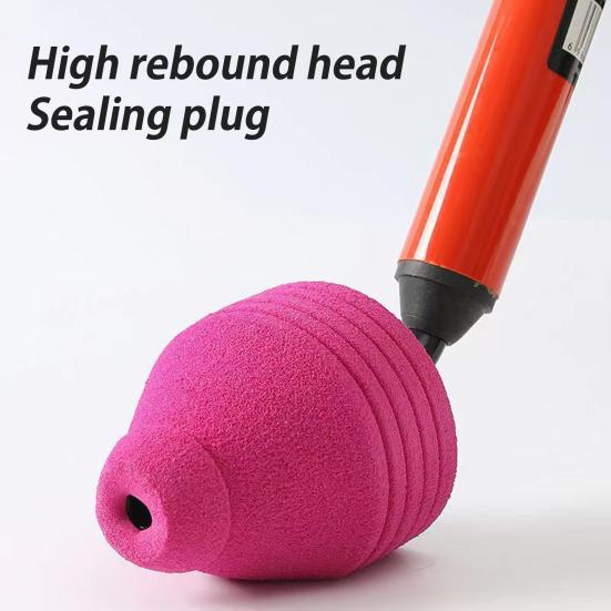 1/2 шт. Туалетный земснаряд, простота в эксплуатации, многоцелевой инструмент для дренажных труб, высокое давление, прочная конструкция, туалетный слив