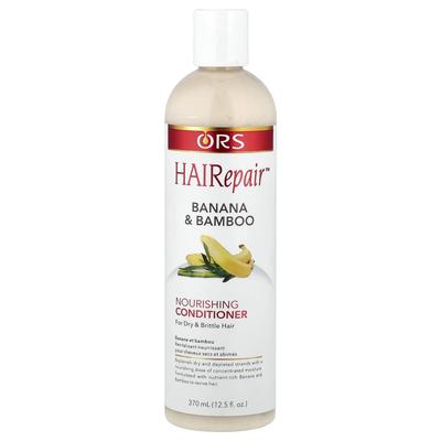 ORS, HAIReair™, Питательный кондиционер, Для сухих, ломких волос, Банан и бамбук, 370 мл (12,5 жидких унций)