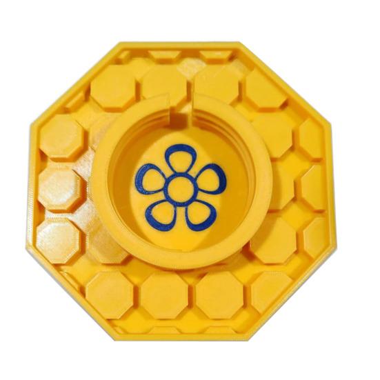 Пчелиная поилка Садовая кормушка для пчел для банки Мейсона 3D-печатная станция для поения пчел Инструменты для пчеловодства для улья Аксессуар для пасеки