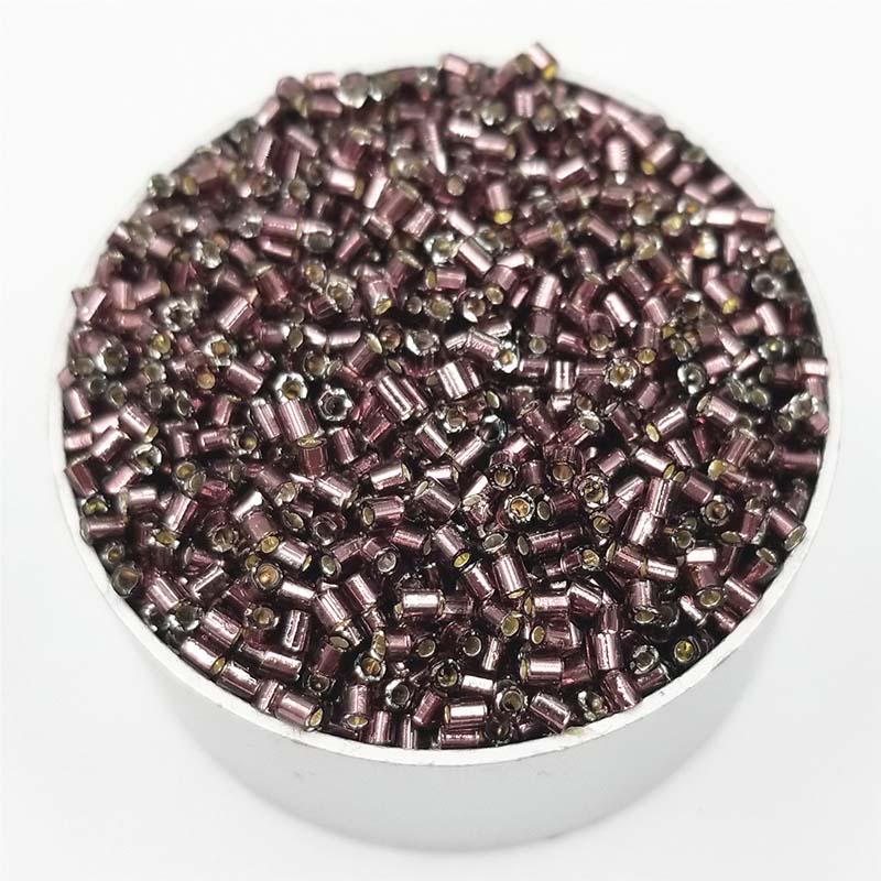 цилиндрические стеклянные бусы для рукоделия диаметр 2мм,1000шт,15цветов.