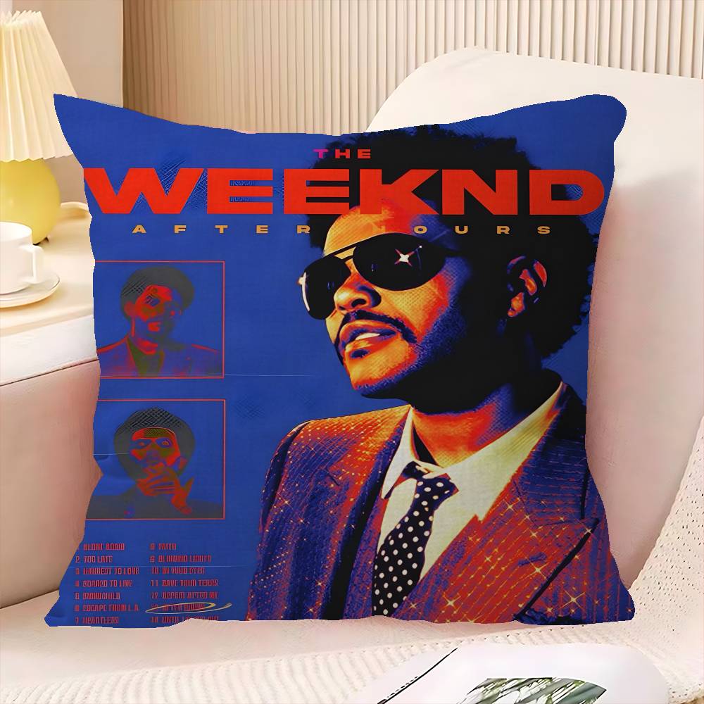 Classic Singer The WWeeknd Maple Design Cushion Cover Happy Autumn Harvest decor Holiday Decorati Pillow Cover