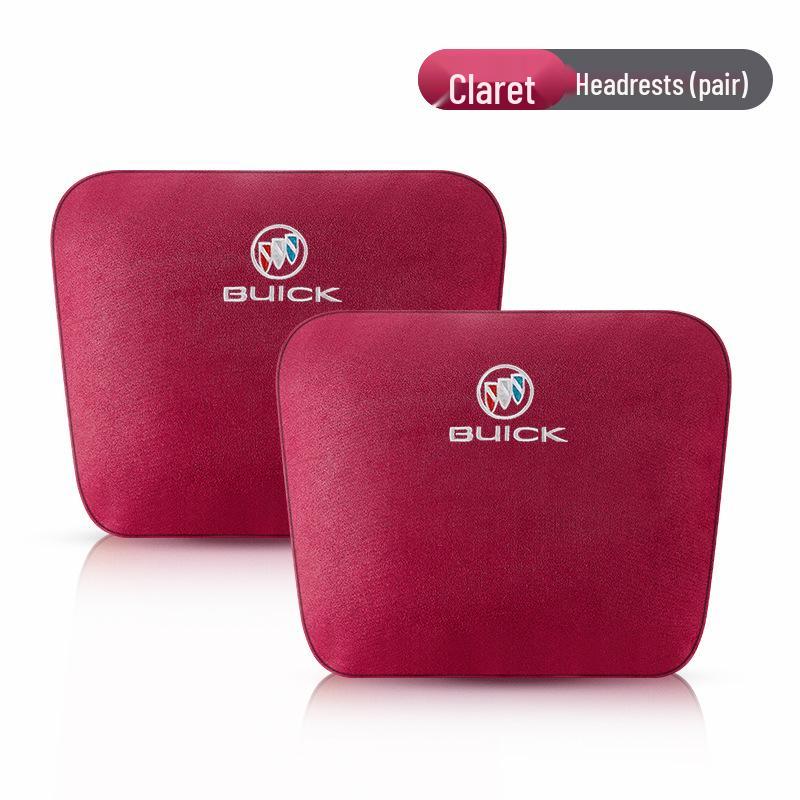 Buick Car Headrest & Lumbar Support Pillow: Regal, GL8, Excelle, LaCrosse