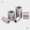 304 Stainless Steel Thickened Full Thread Cylindrical Connecting Nut (M3-M16)