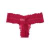 Ladies' Lace Thong Hollow Out Breathable Comfortable Seamless Underwear