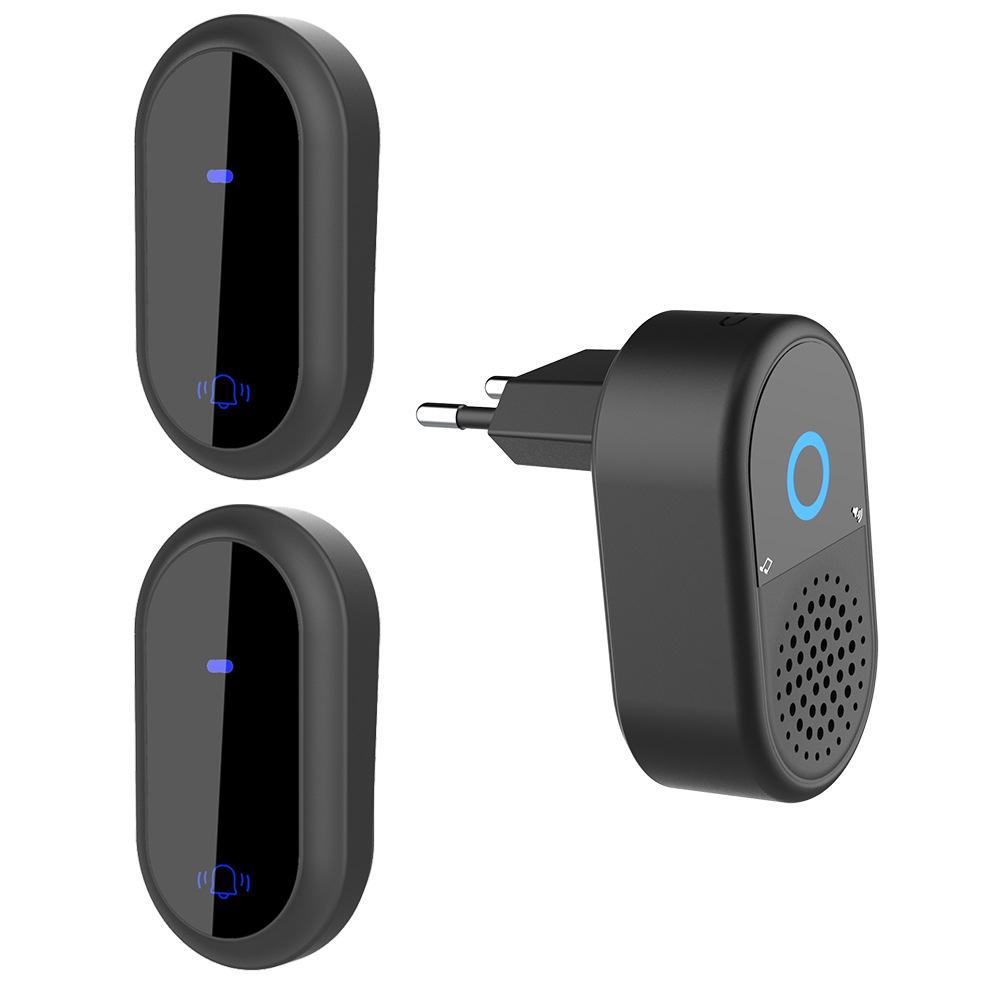 Новый беспроводной дверной звонок с самопитанием, громкий 433 МГц для склада или использования на улице в вилле