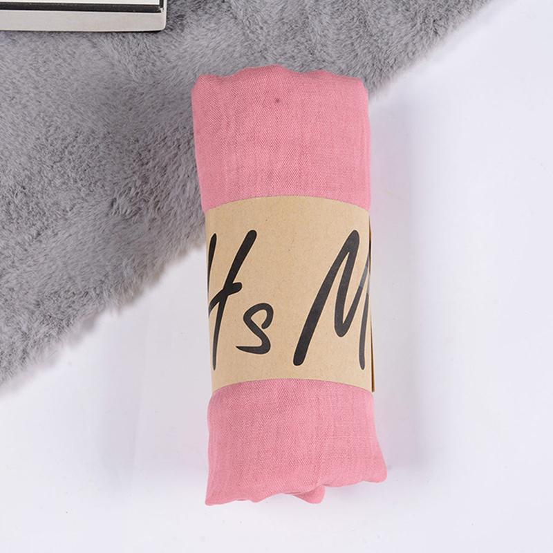 Женский ветрозащитный шарф в национальном стиле, шали, накидки, однотонные хлопковые теплые шарфы, зимний весенний подарок