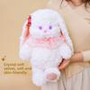 Plush Bunny Toy With Polyester Fiber Filling For Gift And Home Decor