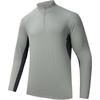Футболка Outdoor Series Straight Fit с воротником-стойкой и длинным рукавом, мужская, жемчужно-серая 152446404-2