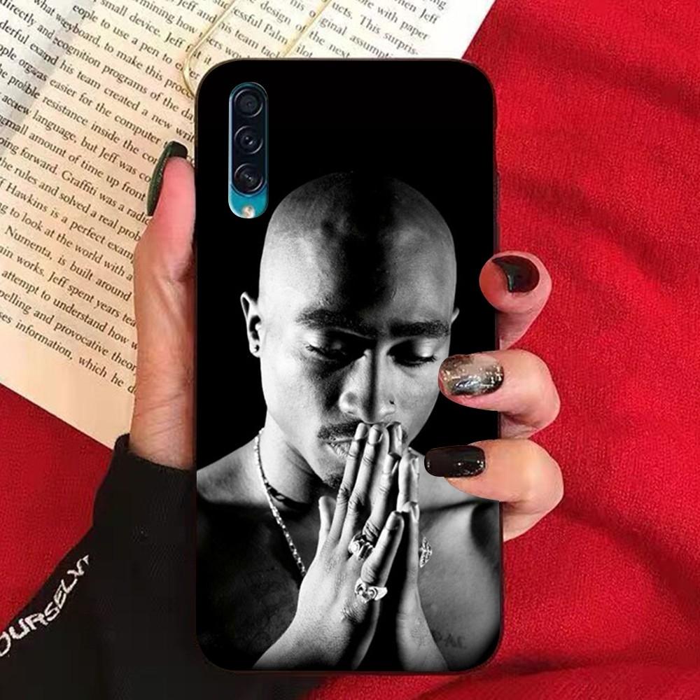 Rap Singer Tupac Shakur Phone Case For Samsung A 10 11 12 13 20 21 22 30 31 32 40 51 52 53 70 71 72 73 91 13 shell