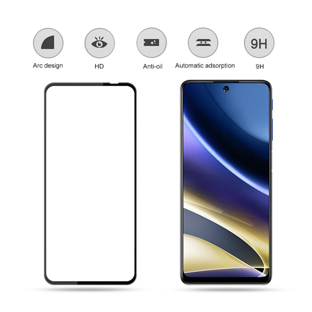 MOCOLO Защитное стекло на весь экран для Motorola Moto G51 5G Вторичная закалка Шелкография Закаленное стекло