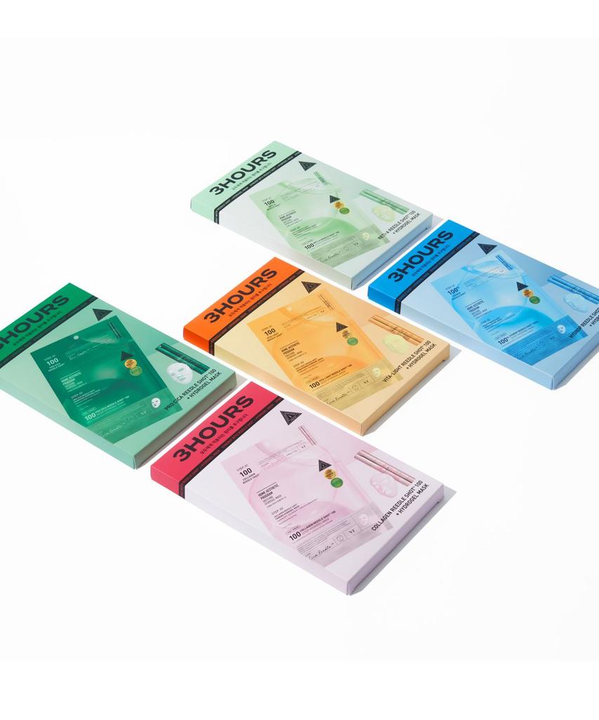 VT Color Riddle Shot 2-Step Hydrogel Mask 4-Pack (Choose 1 of 5)