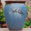 Vintage Ceramic Pot for Indoor/Outdoor Use – Large, Breathable Coarse Pottery for Green Plants, Tall Wide Mouth Design for Bougainvillea & Succulents