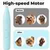 Cordless Cat Paw Trimmer LED Foot Hair Remover Safe Pet Hair Shaver  Rump