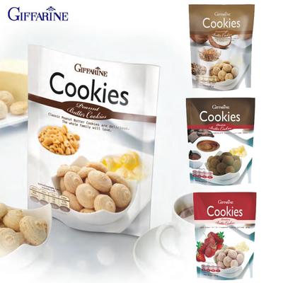 Giffarine Печенье с маслом Deva с арахисом/кокосом, кофе/шоколадом/клубникой, 100% тайский ароматный рис или тайский рис Хом Мали (не содержит глютен) 60 г