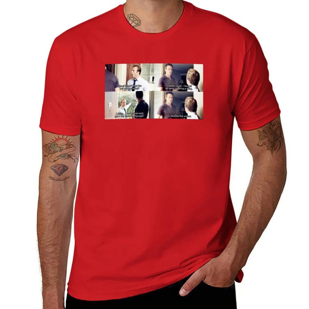 You neanderthal animal T-Shirt vintage oversizeds cute tops shirts graphic tees funny t shirts for men