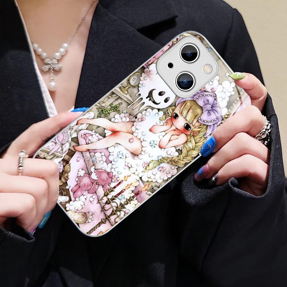 Продажа чехла для телефона Aya Takano для iPhone 14 13 12 Mini 11 Pro XS Max X XR 14 Plus Закаленное стекло
