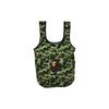 BAPE ABC Camo Ape Head Сумка-утилитарка Зеленая Мужская Уличная одежда 1J30189006