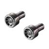 LIVRE 5385 Fortessimo Single Knob, общий для Shimano и Daiwa Brown Titanium (Фортессимо) (2 куска) (IP) и 15,8 г