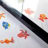 1 комплект, наклейка для ванны, яркие цветные клейкие наклейки с цветочным и животным узором, противоскользящие наклейки для душа для ванной комнаты