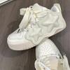Women Platform Sneakers Star Design Sports Shoes Lace Up Comfortable Shoes Casual Outdoor Running Tennis Sneakers Female