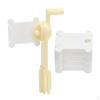 120Pcs/set White Plastic Floss Bobbins – Embroidery Thread Cards Stitch Bobbin Winder -