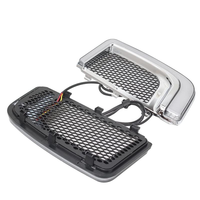 LED Turn Signal Light Motorcycle Fairing Grille For Touring Street Electra Glide Tri Glide FLHTK FLHTCU FLHTKSE