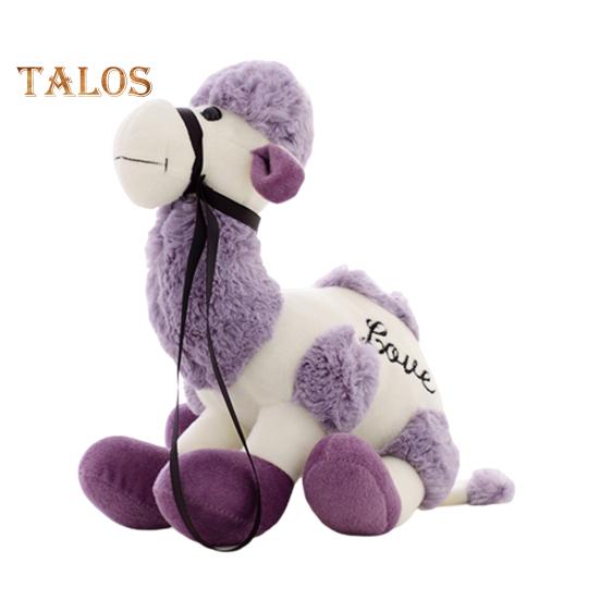 Плюшевая кукла верблюд 30/50 см теплая мягкая игрушка верблюд развивающая игрушка для объятий с животными пустыни многофункциональная подушка для детей домашний декор