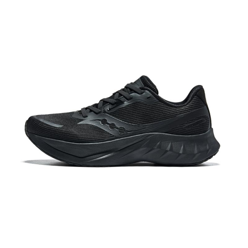 SAUCONY TIDE 2 Abrasion Resistant Low Top Training Physical Fitness Test Physical Exam Running Shoes Unisex Black Saucony S28216-6