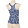 Atsugi Clear Beauty Active Sports Yoga Cupped Tank Top with Botanical Nuance 47047RS Bra, Wear, Pattern, Moisture-Wicking, Quick-Drying, Women's,