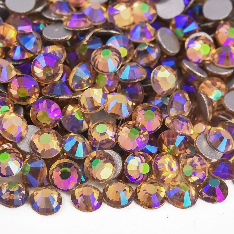 P72-180 Стеклянный нейл-арт Большая сумка с плоским дном и бриллиантами, посеребренные DIY Ювелирные изделия с бриллиантами Аксессуары Чехол для мобильного телефона Аксессуары со стразами