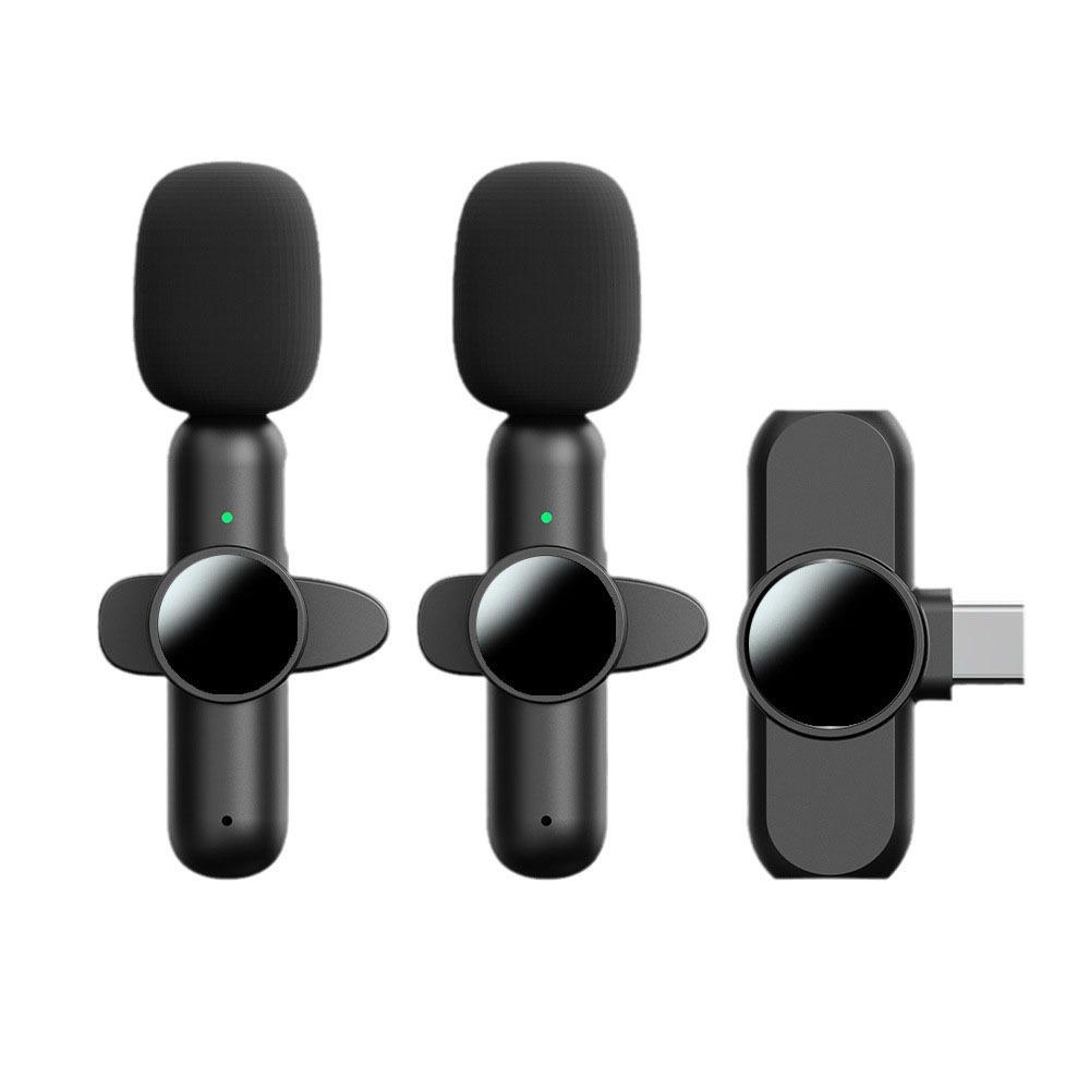 Шумоподавление K3 Мини петличный микрофон Беспроводной микрофон K3 Радио Прямая запись