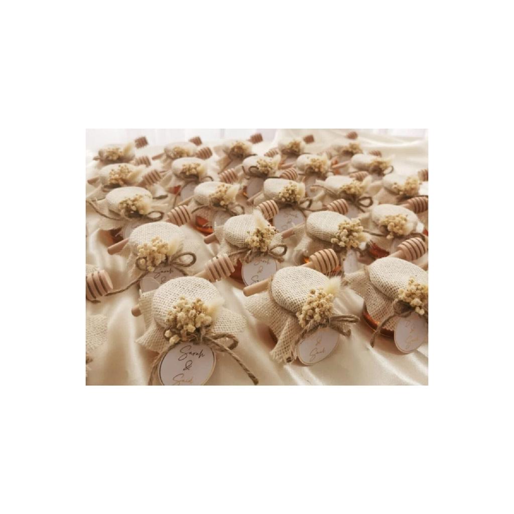 Подарочная банка с медом: обещание, помолвка, свадьба, подарок на день рождения