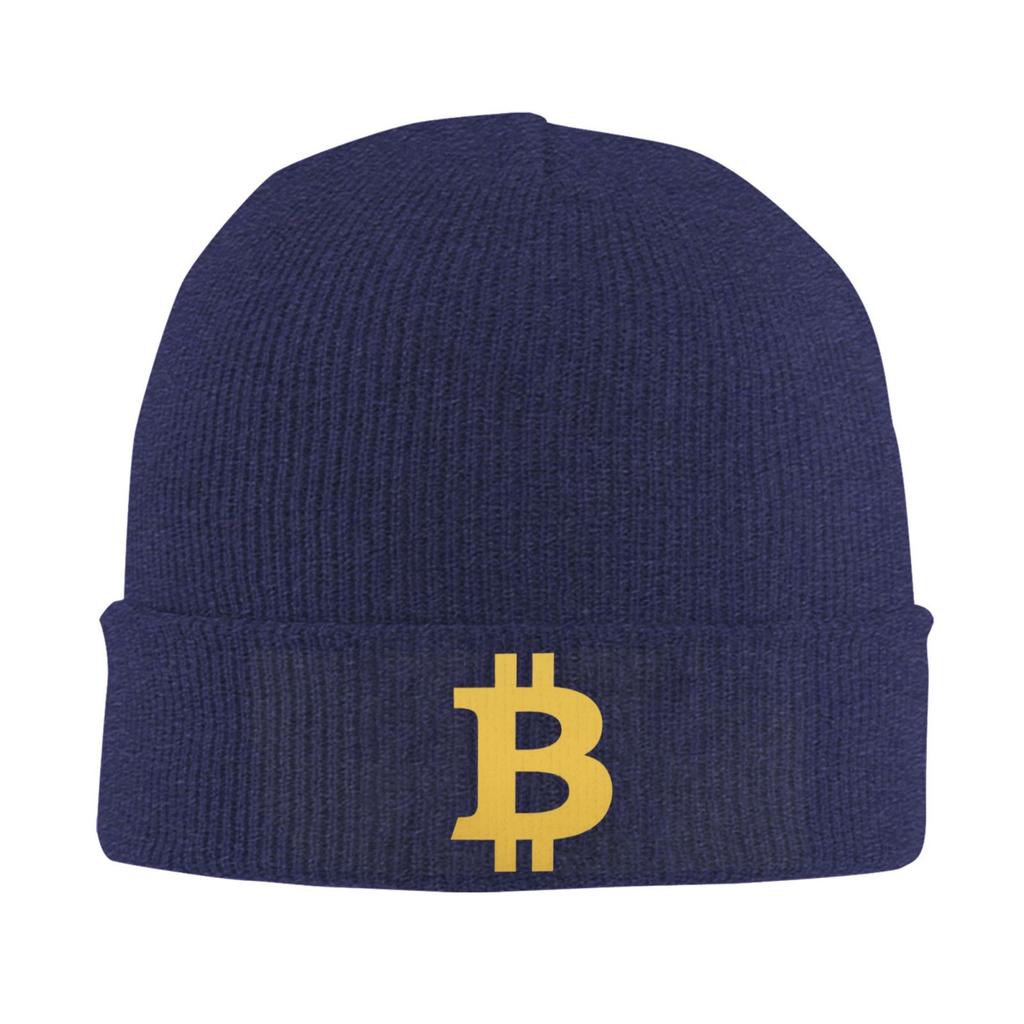 Шапки с принтом Bitcoin для водителей грузовиков, унисекс, эластичная вязаная шапка, зимние теплые шапки-бини, головные повязки, дорожная кепка, шапки-бини