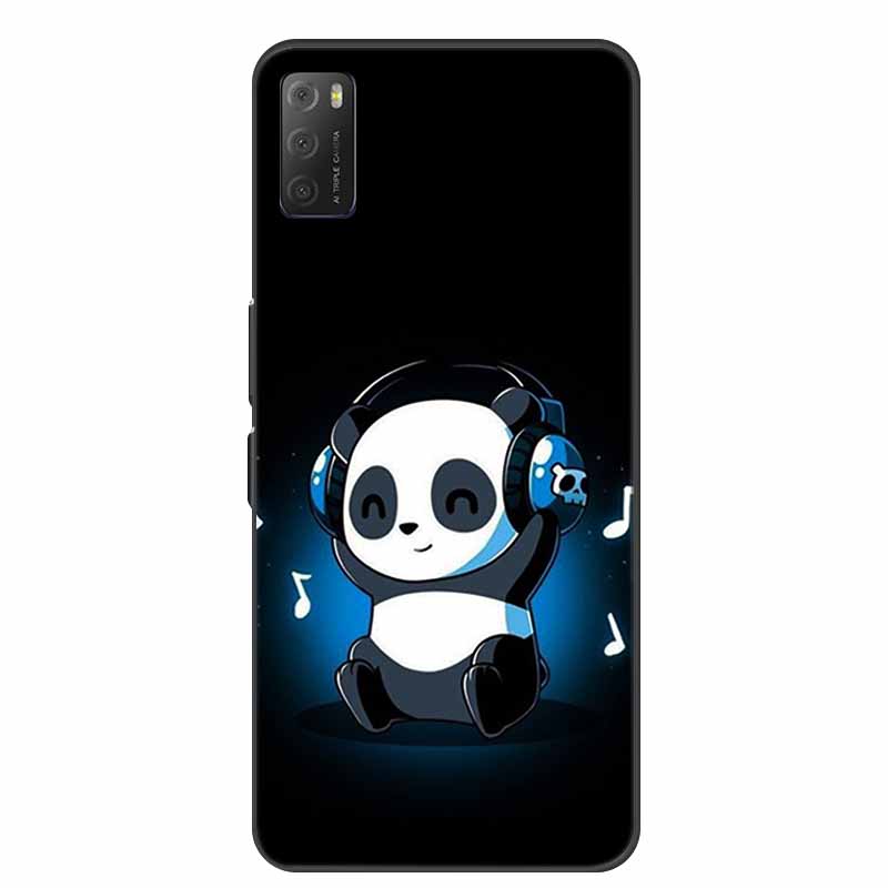 For TCL 20E Cases 20Y 20S 20B 20L Fashion Soft TPU Silicone Cartoon Phone Cases For TCL 20Y Cover Bumpers Fundas 20 E TCL 6125F
