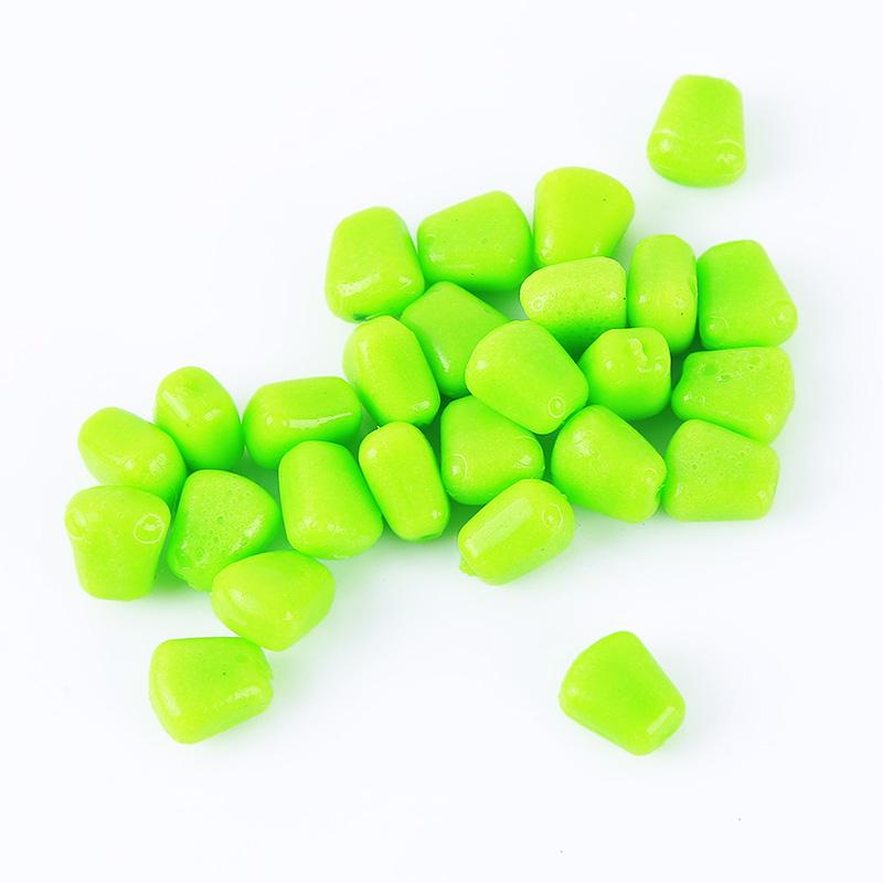 100 шт./лот, мягкие приманки для кукурузы с запахом кукурузы, карп, рыболовные приманки, плавающие приманки