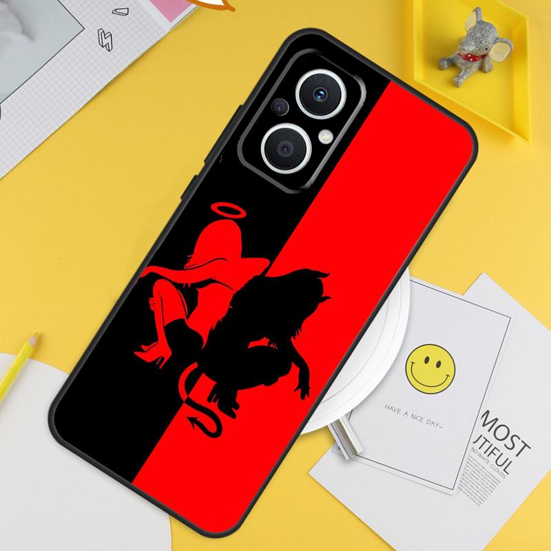 Сатана Монашка Дьяволица Для OPPO Reno 14F 13F 12F 11F 13 12 11 10 14 Pro 7 8 Lite 8T OPPO Find X5 X6 X8 X9 Pro Чехол