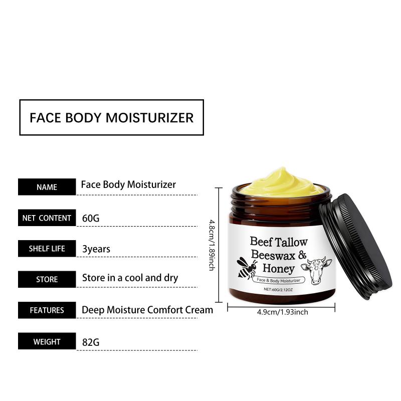 Gentle Moisturizing Cream For Dry Face And Body Skin Deep Nourishment Soft Comfort Daily Skin Care