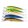 197cm 45g Big 1pcs Hengjia Minnow Bait With Metal Lip Sea Fishing Bass Pike Fishing Lure