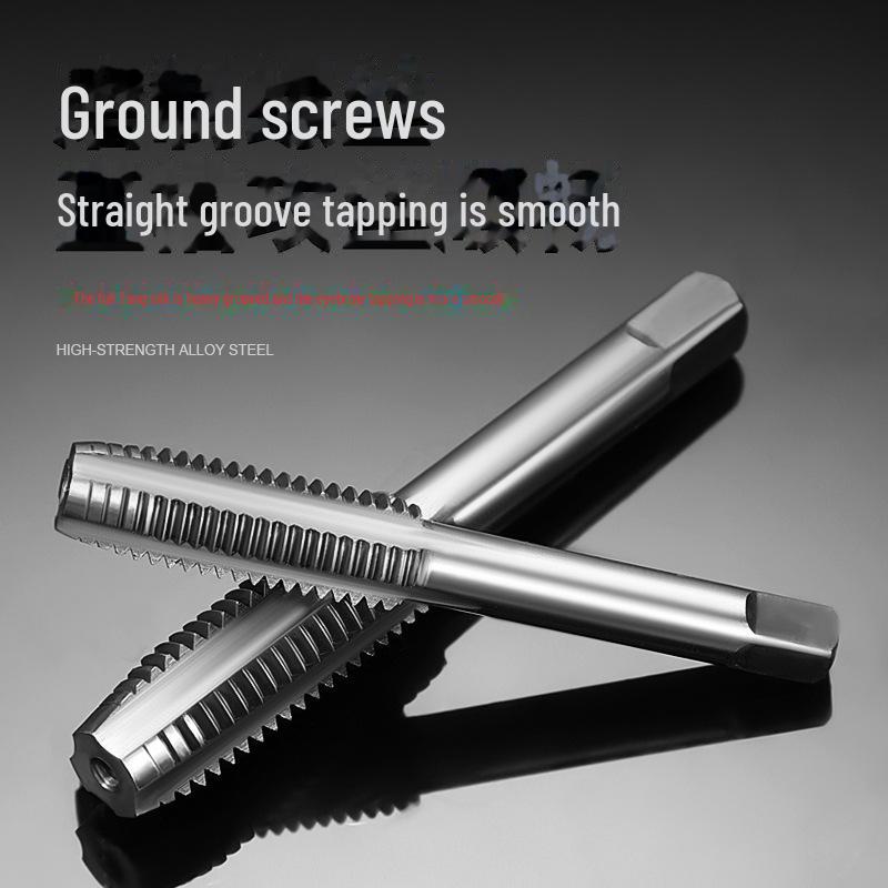 Набор метчиков и плашек из легированной стали промышленного класса, метрический, M3-M12, 8 предметов