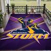 Soft Floor Carpet Melbourne Storm Pattern Area Rug Decorative Mat For Home Room Decoration